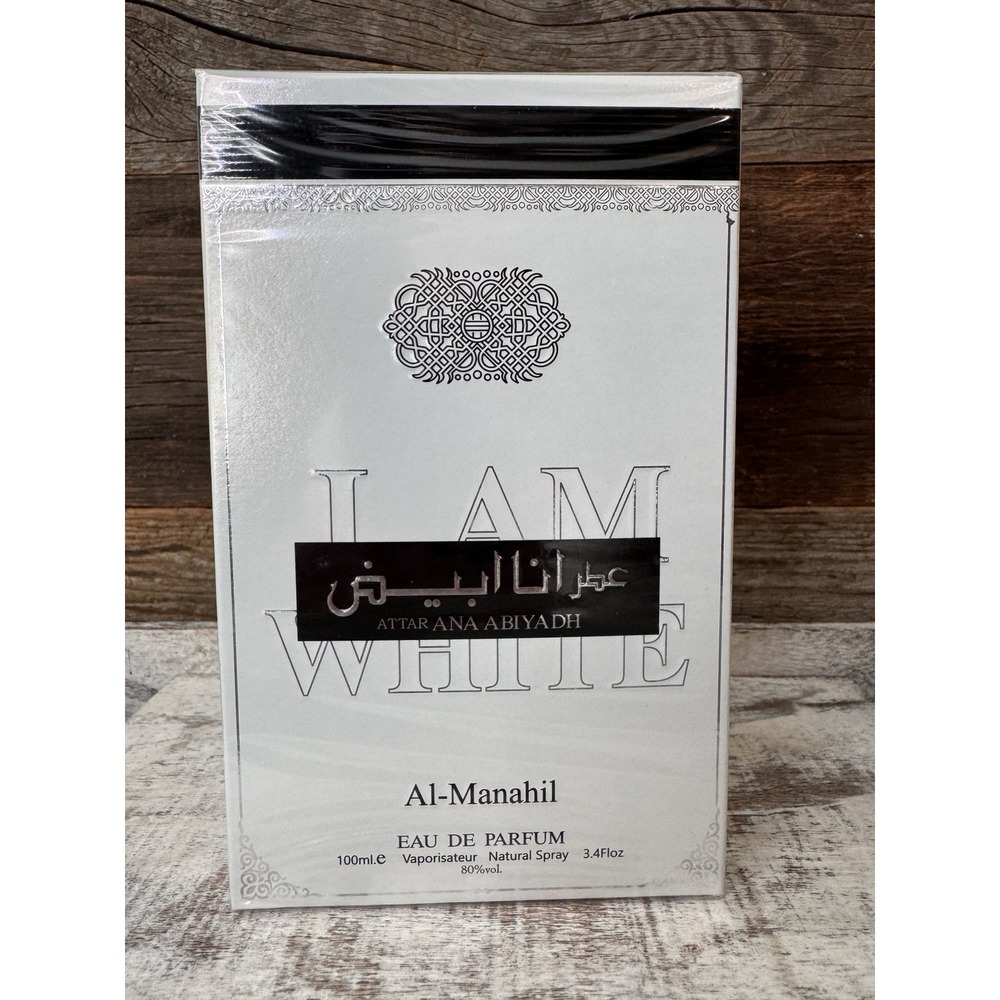 I Am White Attar Ana Abiyadh Al-Manahil EDP 3.4oz New In Box | Sealed